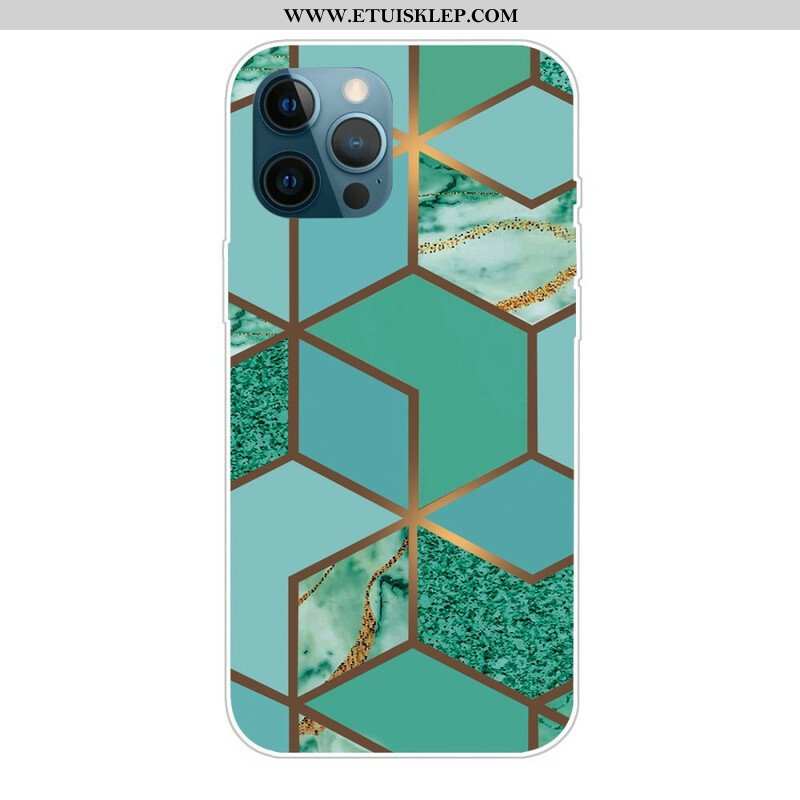 Etui do iPhone 13 Pro Geometria Marmuru